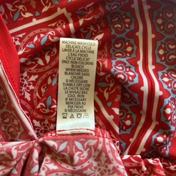 MAX STUDIO Summer Sleeveless Dress, halter neckline with keyhole cutout Size: M - Picture 13 of 15